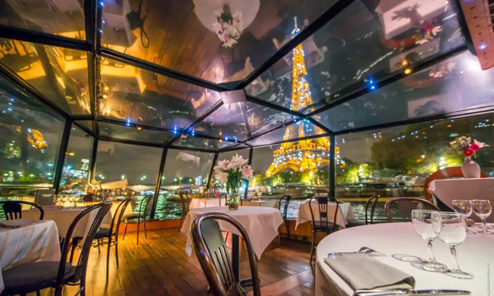 Dîner-croisière sur la Seine (25/10 - 18h00 à 20h30)